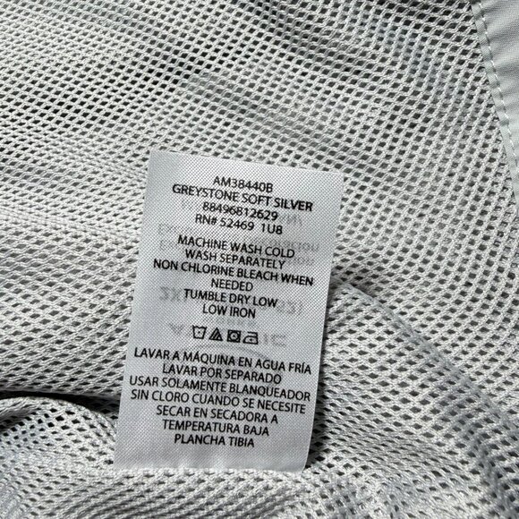 Athletic Works Men's Colorblock Windbreaker Jacket Coat Shades of Gray 2XL - Picture 11 of 11